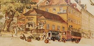 Hotelhistorie Historisches Hotelbild