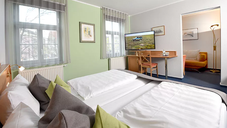 Doppelzimmer mit 2 Betten