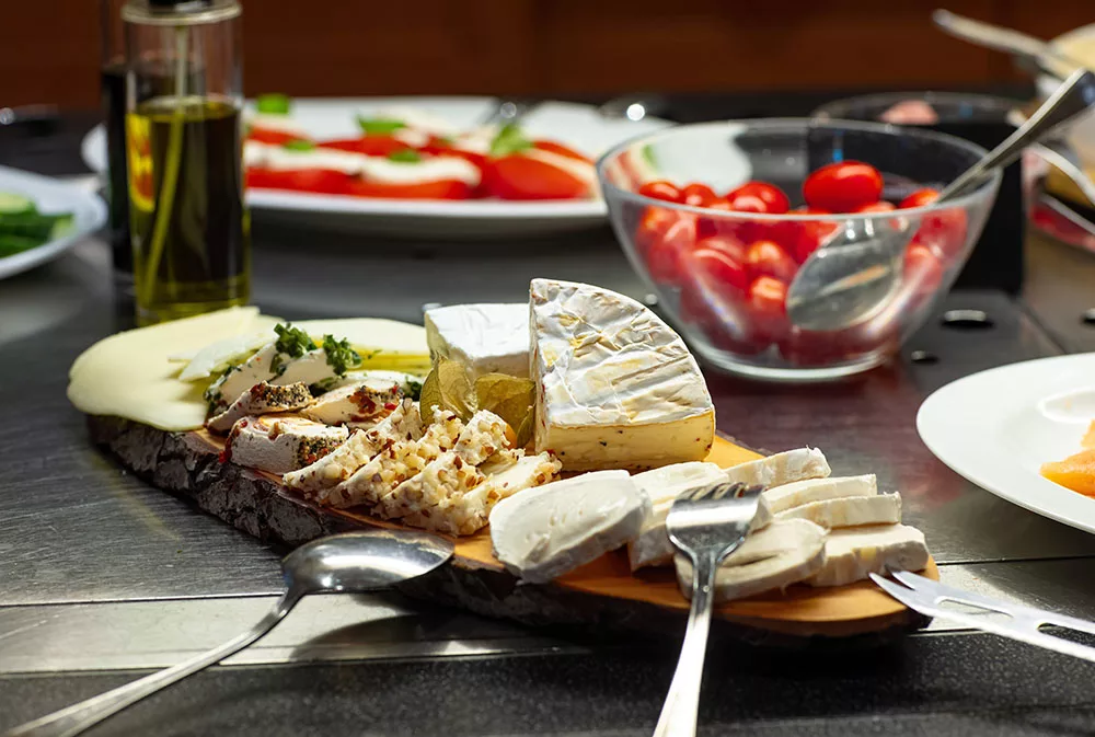 Frühstück, Käseauswahl