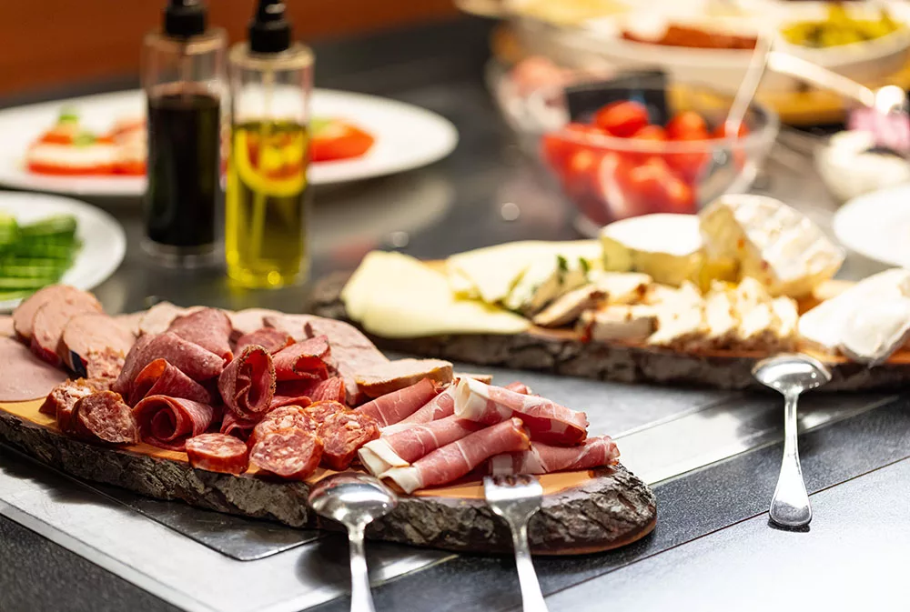 Frühstück, Wurstplatte