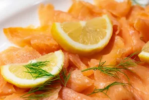 Lachs zum Frühstück