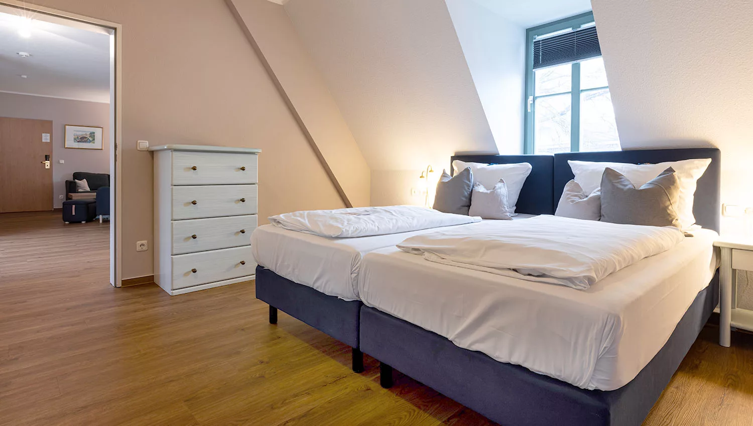 großes Bett in SuperiorSuite